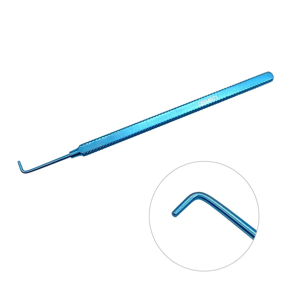 Von Graefe Strabismus Hook Stevens Tenotomy Hook Titanium Ophthalmic Instruments