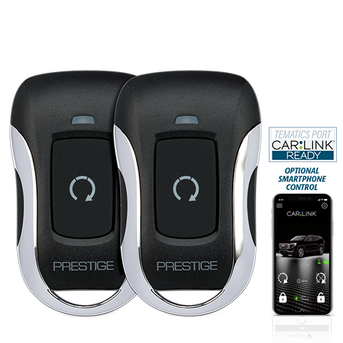 Prestige APS901TM 1-Way 1500-FT Range Remote Start System + FLCART Bypass Module