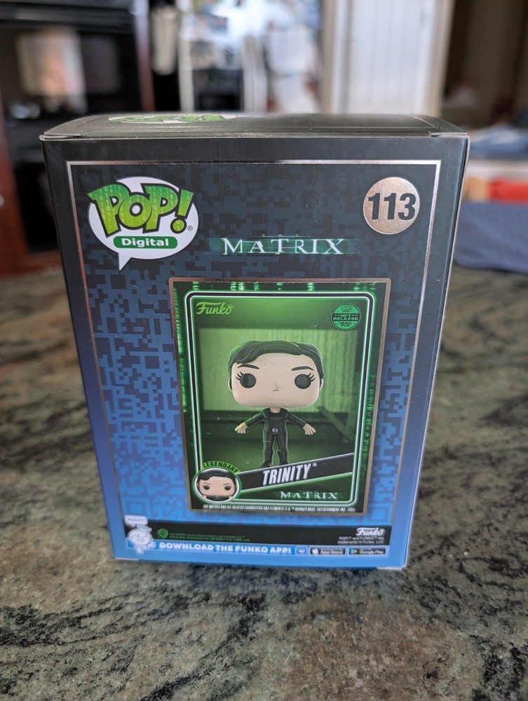 Funko Pop! Digital The Matrix Trinity #113 Legendary LE 1550