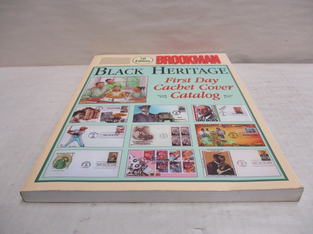 Brookman Black Heritage First Day Cachet Cover Catalog 1st Edition Softcover