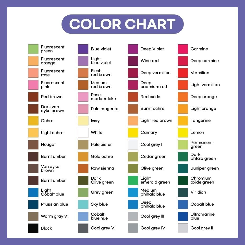 64 Count Multicolor Non Toxic Pastels For Blending And Drawing Techniques
