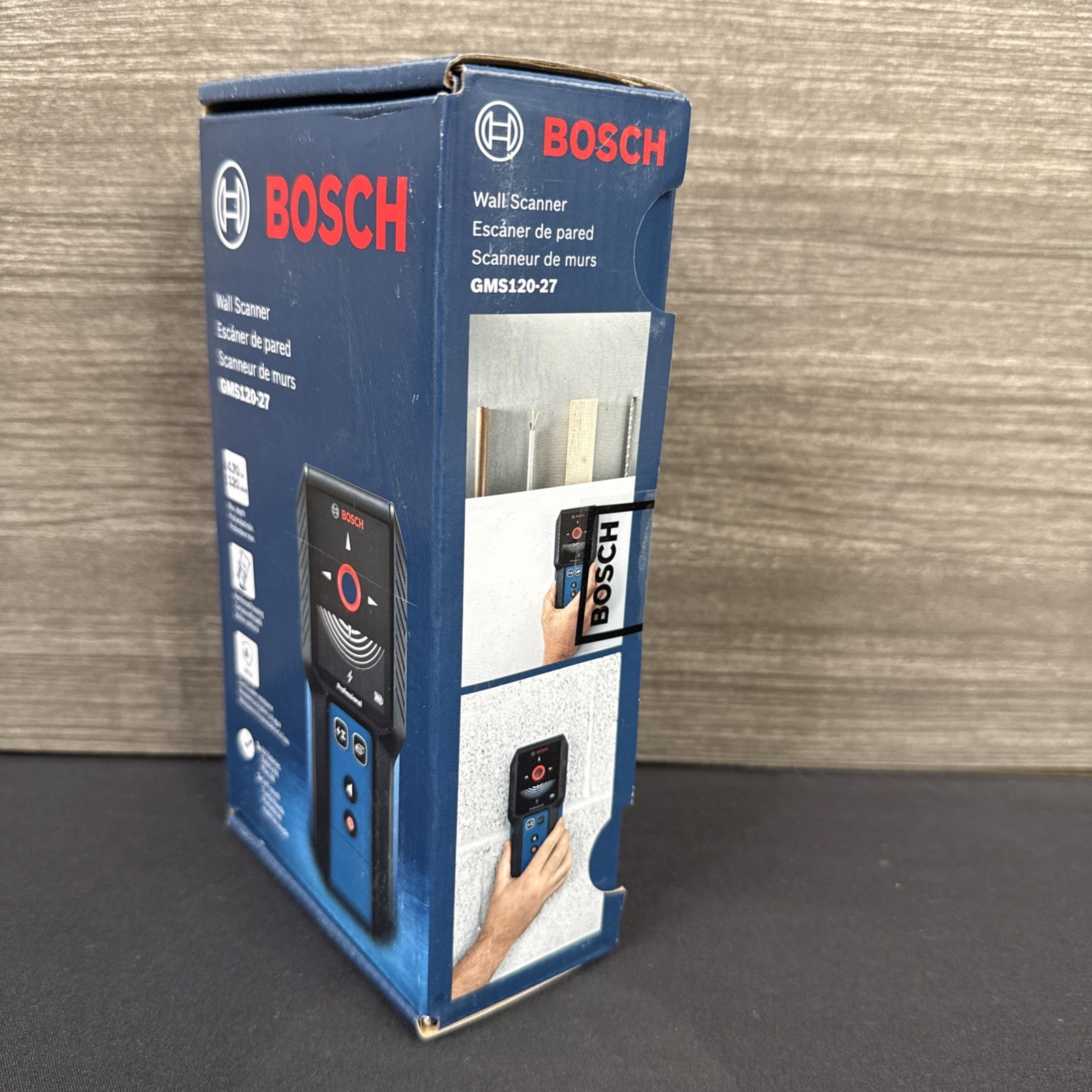 Bosch 4-in Scan Depth Electric/Metal/Wood Finder GMS120-27 [Brand New]