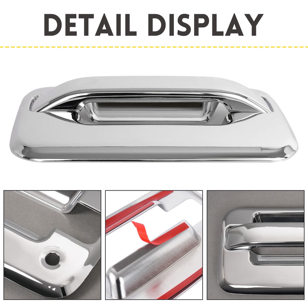 Fits 2004-2014 Ford F-150 F150 Chrome 4 Door Handle + Tailgate Handle Covers