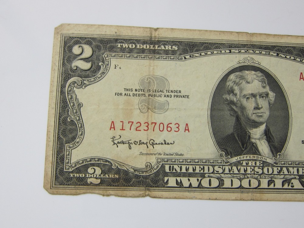 1963 $2 Red Seal #17237063
