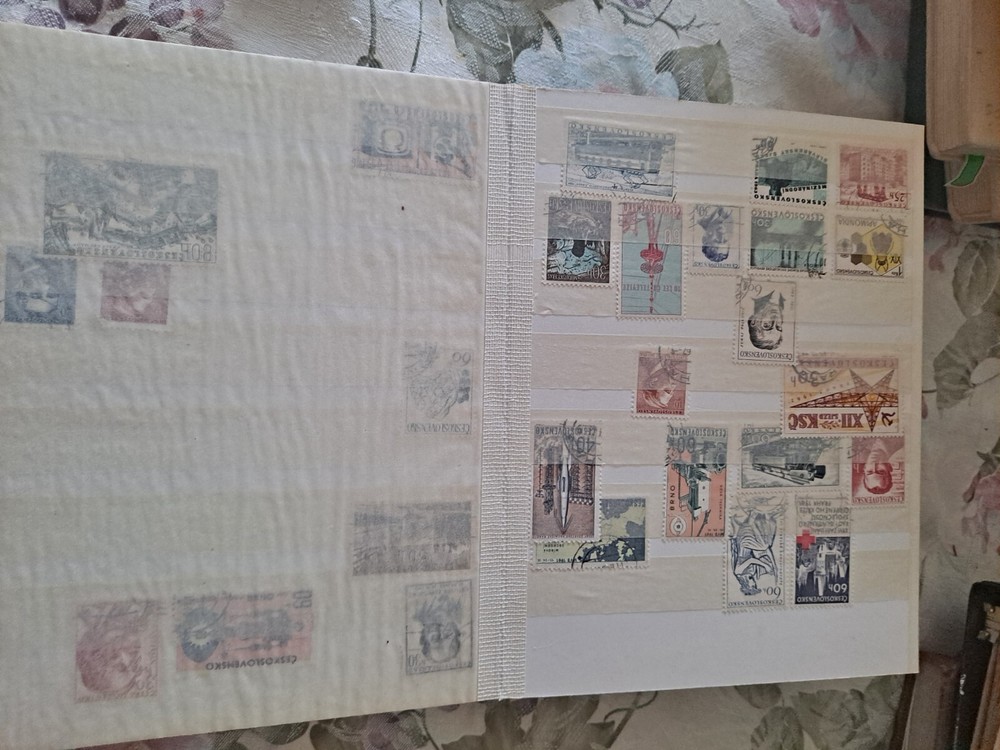 Czech 2 Stamp Collection 7x9