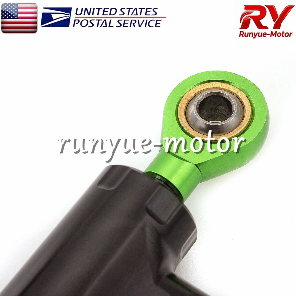 Adjustable Steering Damper Stabilizer Shock Linear Control Universal Aluminum