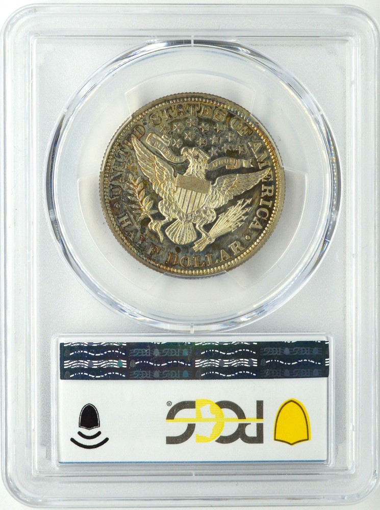 1895 BARBER HALF DOLLAR 50C PCGC PR 61