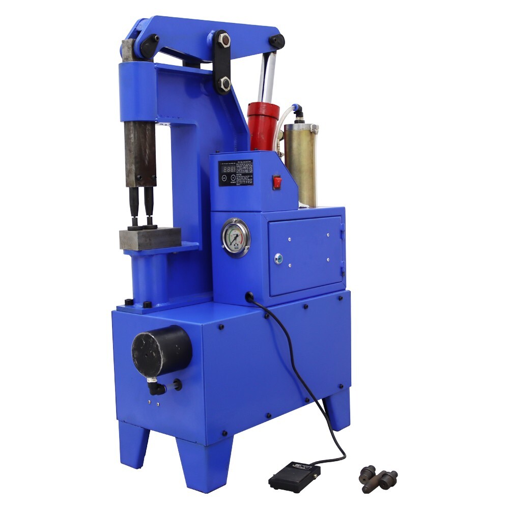 Pneumatic Riveting Machine 220V Controller Double Head Heavy Duty Impact Riveter