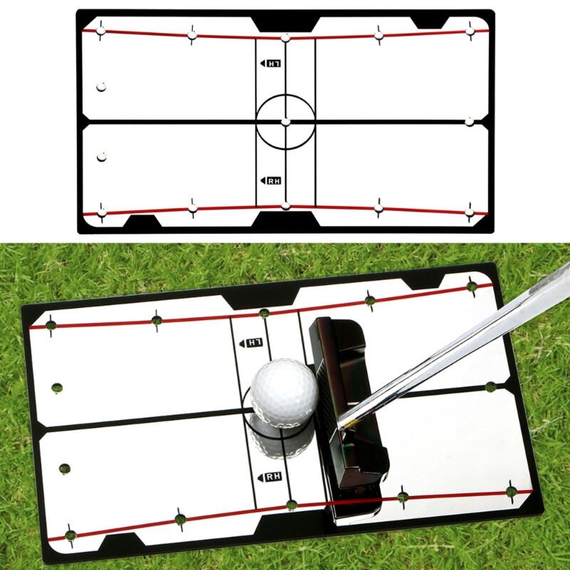 Portable Golf Golfing Accessories Golf Putting Alignment Mirror