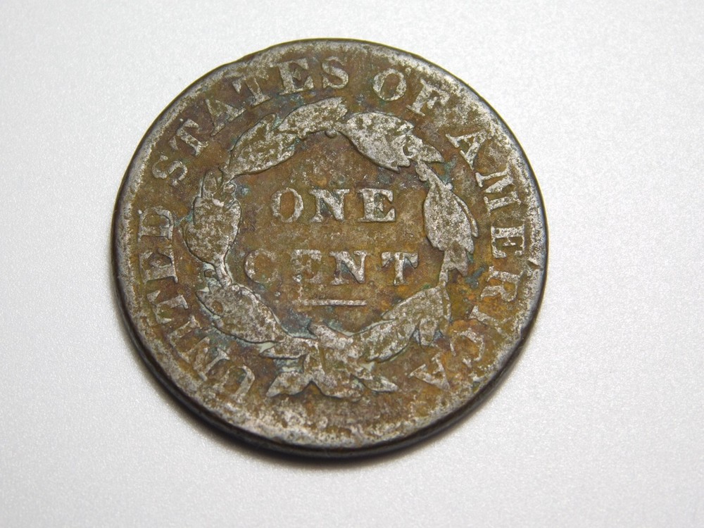 US COINS 1831 CORONET HEAD LARGE CENT