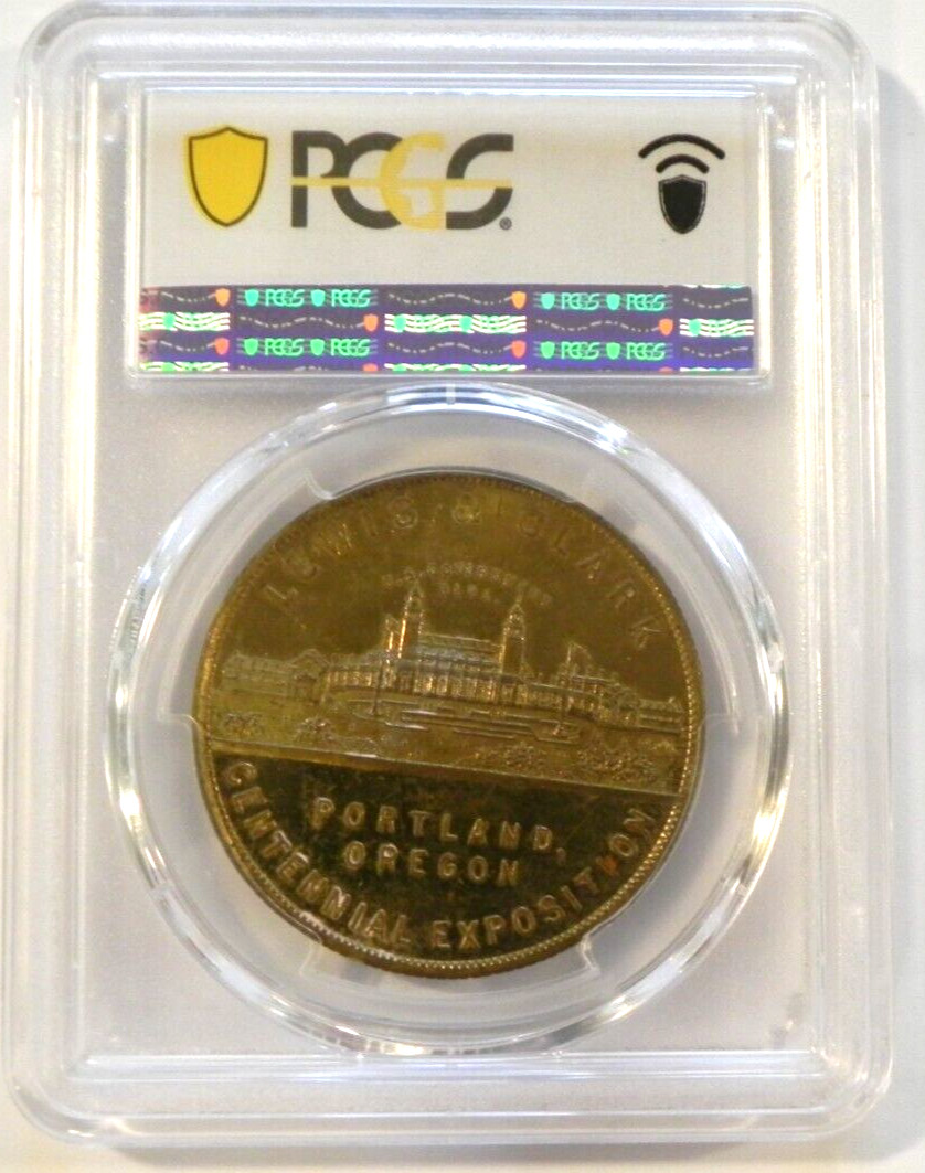 1905 OR HK-333A SC$1 Lewis & Clark Exposition PCGS MS62***TOP POP***VERY RARE