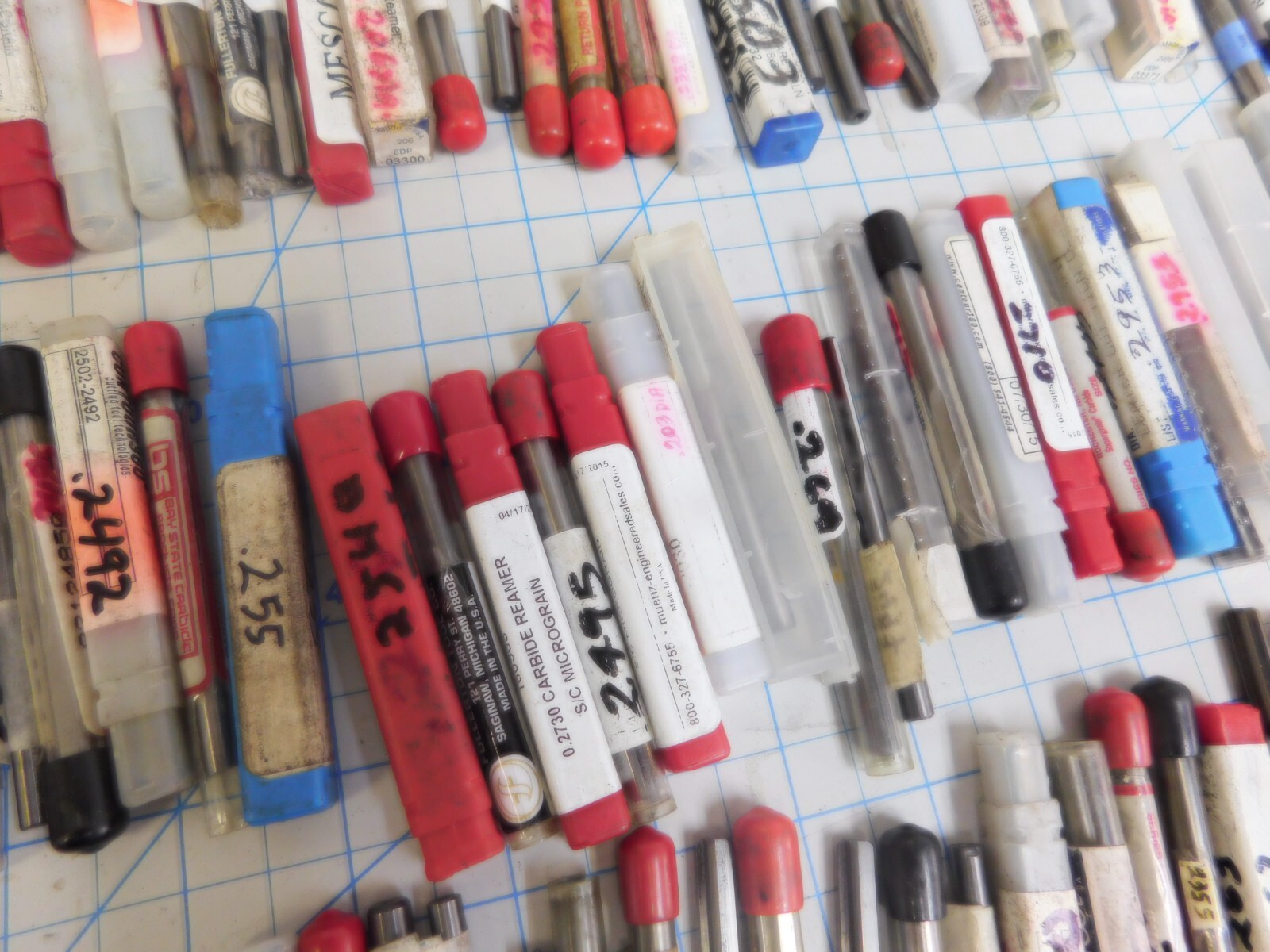 Carbide Reamers .2000"-.2999" Select from List