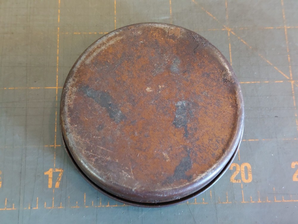Vintage Benjamin HC .22 Cal Pellets Ammunition Tin Container EMPTY