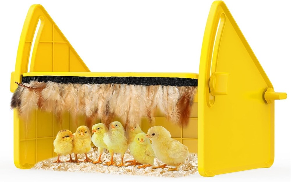 Elegant 3-Level Temperature Brooder Plate - Safe Heating for Newborn Poultry