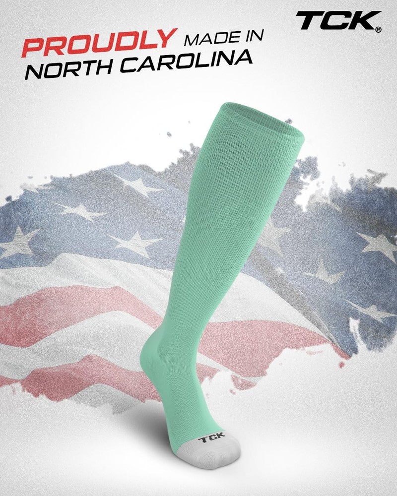 TCK Prosport Performance Tube Socks (Mint, Medium) Medium, Mint