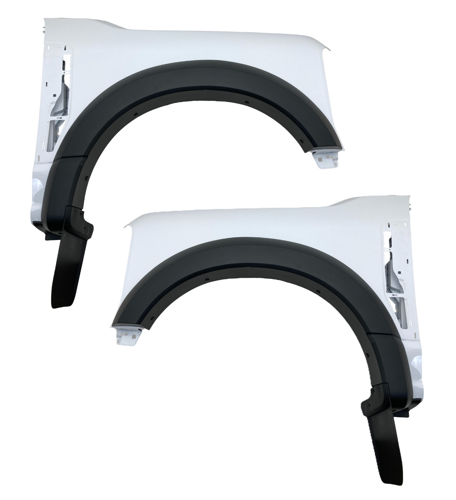 Fender Ford F450 550 600 SD Front Driver & Passenger side Flares OE 2024 New Set