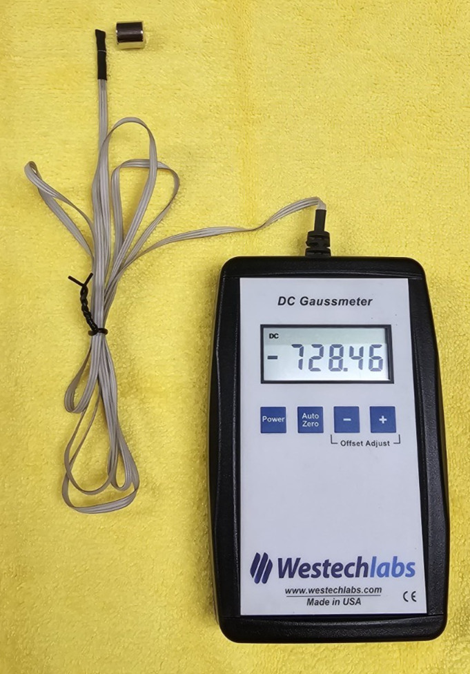 Gauss Meter. Model GM-1-HS High Sensitivity .01 Resolution