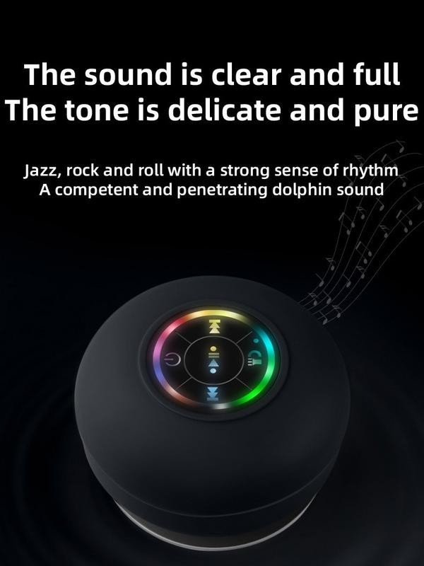 Mini Waterproof Bluetooth 5.0 Speaker Wireless Shower Speaker
