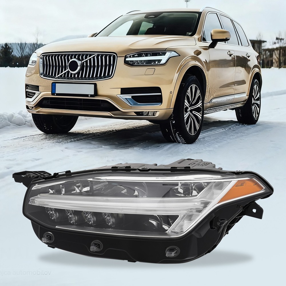 LED Front Headlamp Left Side Headlight For 2019-2024 Volvo XC90 Without AFS