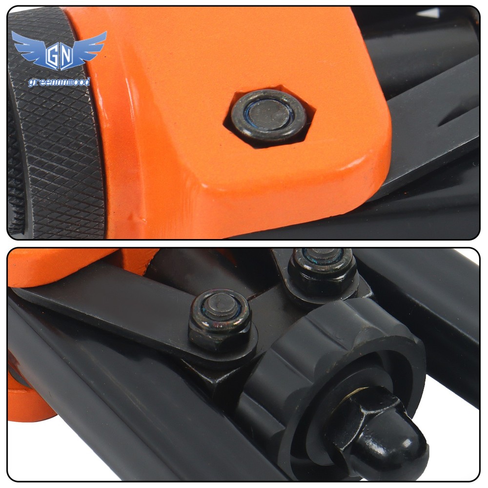 14" Rivet Nut Tool Kit with 70Pcs Rivet Nuts & 7 mandrels Effort-Saving Design