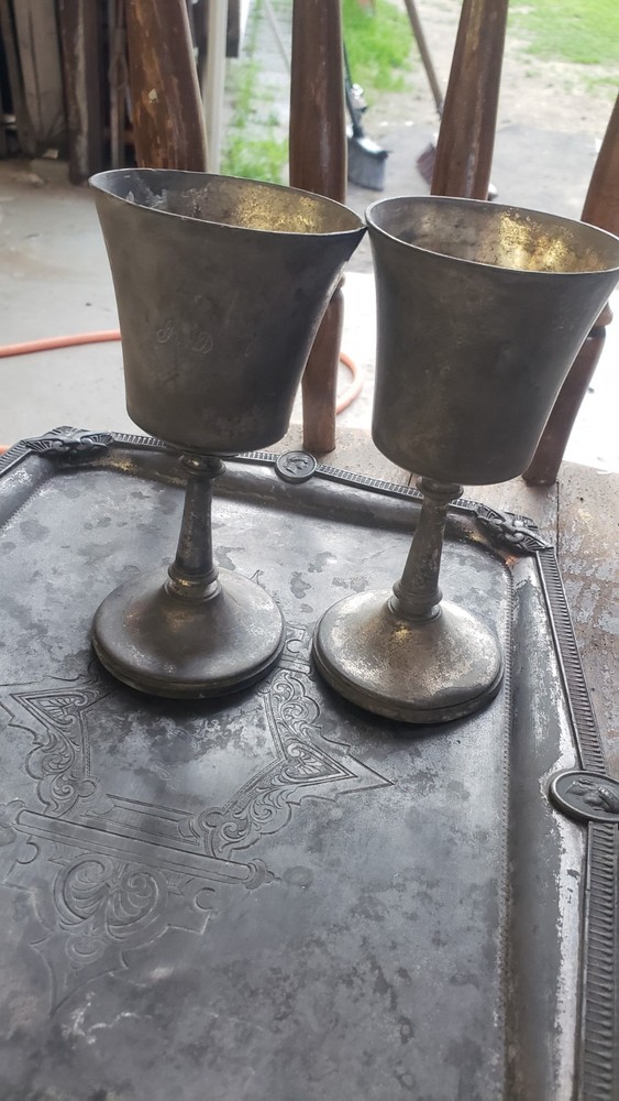 Rare 1860s Reed & Barton Stimpson Patent Ice Water Set