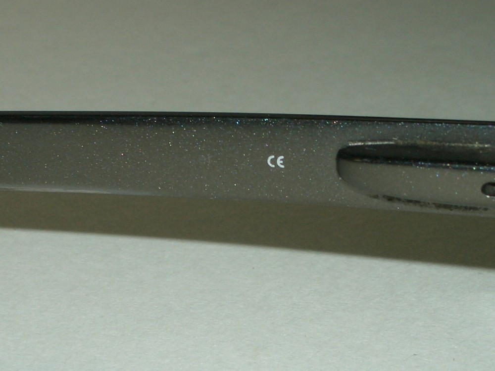 OAKLEY BOOMSTAND 52[]19 PEWTER HALF RIMLESS RECTANGULAR EYEGLASS FRAMES ONLY