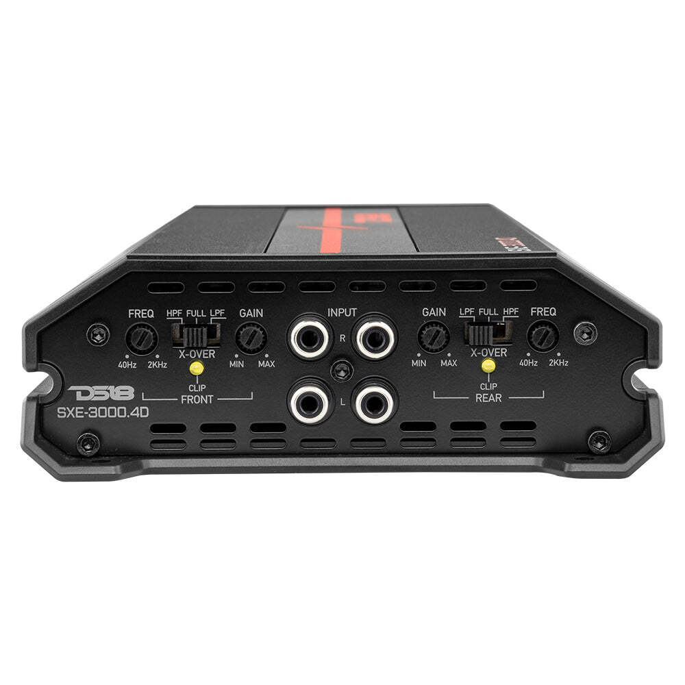 DS18 SXE-3000.4D Car Amplifier Full-Range Class D 4-Channel - New Design