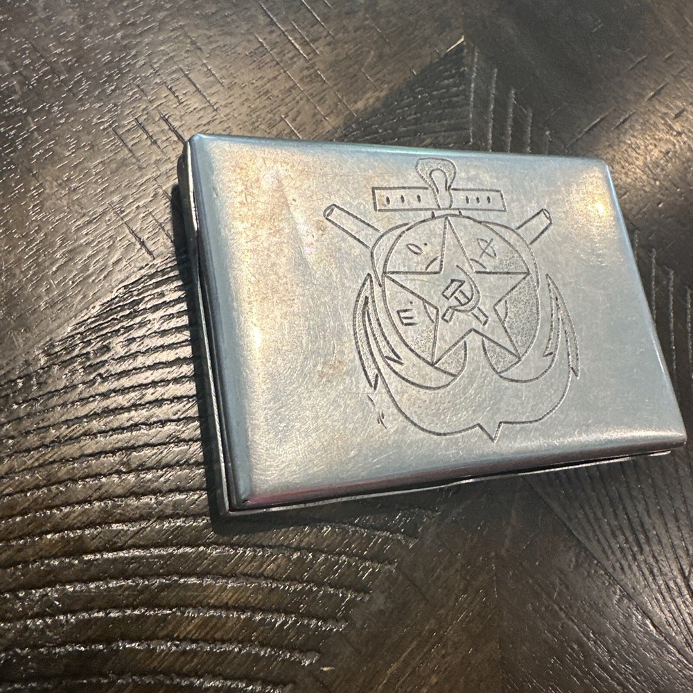 Ussr Soviet Cigarette Box Vintage