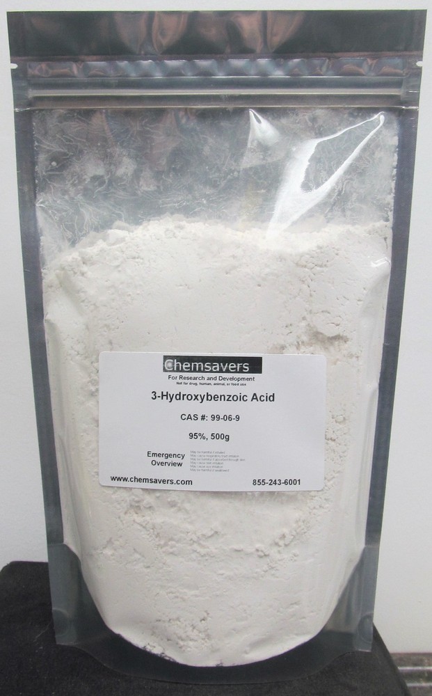 3-Hydroxybenzoic Acid, 95%, 500g