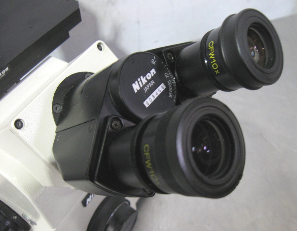 C200645 Nikon Diaphot Inverted Microscope, Hoffman Modulation Contrast, Epi-Ill