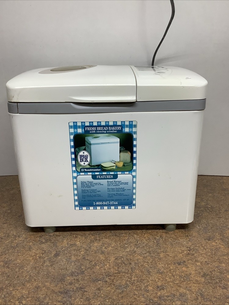 VINTAGE 1998 Toastmaster Bread Maker Bread Machine 1196 Tested