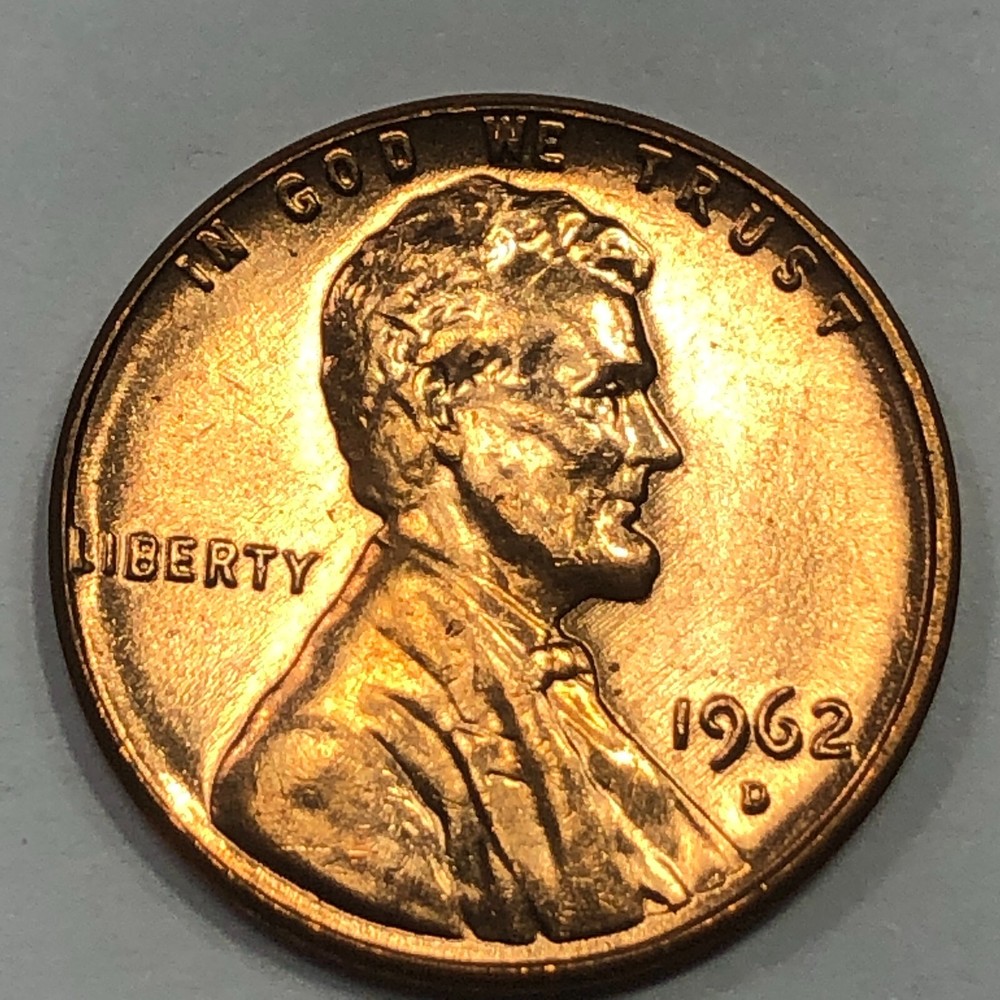 1962 D - Lincoln Memorial Cent