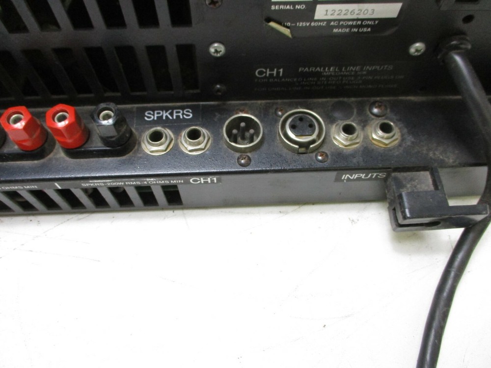 QSC A31 Power Amplifier 31 Amp
