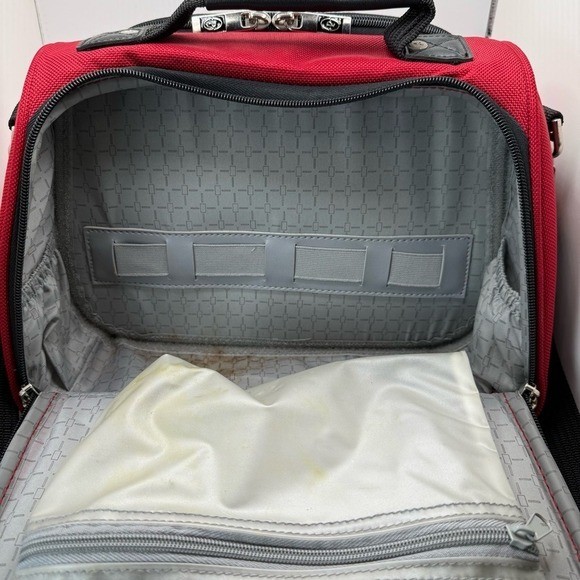 Red Protocol Travel Bag