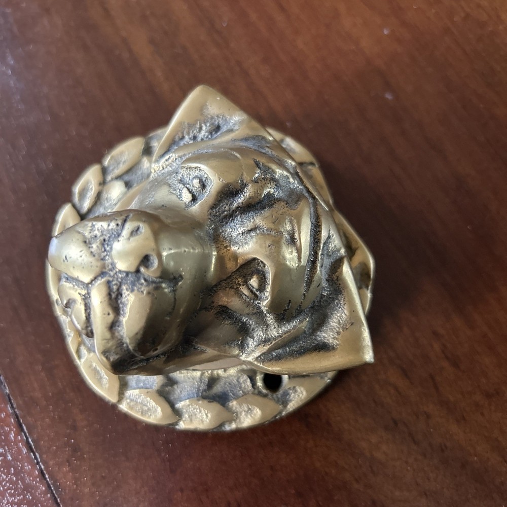 Brass Dog Door Knocker
