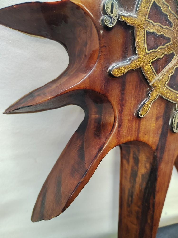 wooden clock faces vintage