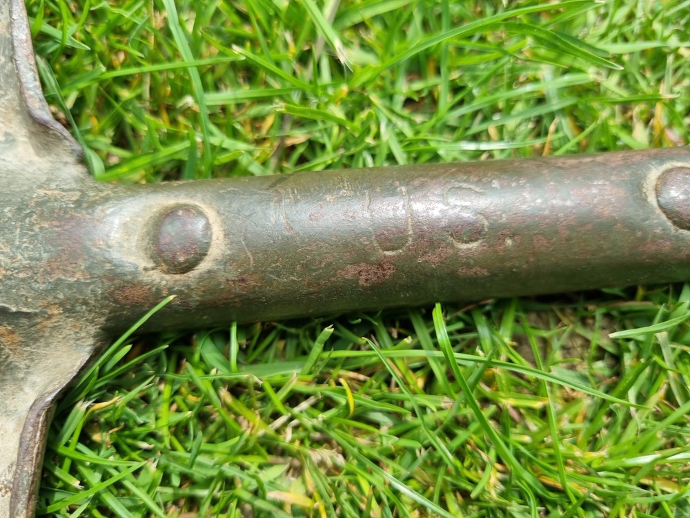 WW 2 US Army M1910 T-Handle Spade. Original.