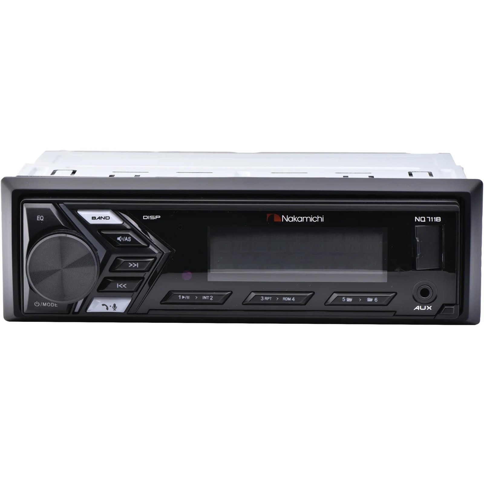 Nakamichi NQ711B Single-Din in-Dash Mechless Digital Media Receiver with Blue...