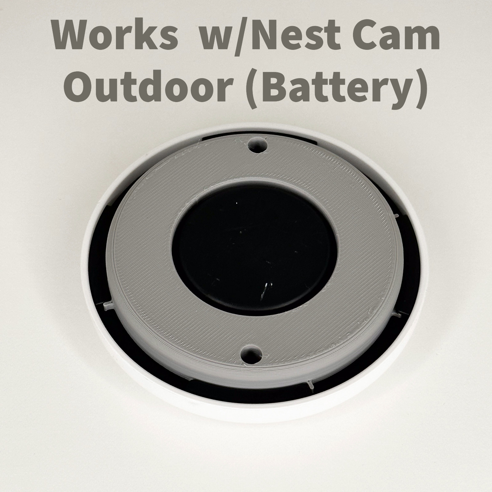 Google Nest Cam Outdoor/Indoor battery Mounting Wall Plate Bracket Plate 1pc