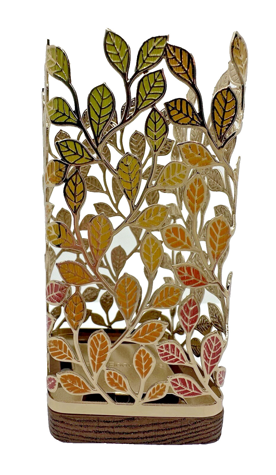 Bath & Body Works Autumn Fall Leaves Hand Soap Holder Sleeve