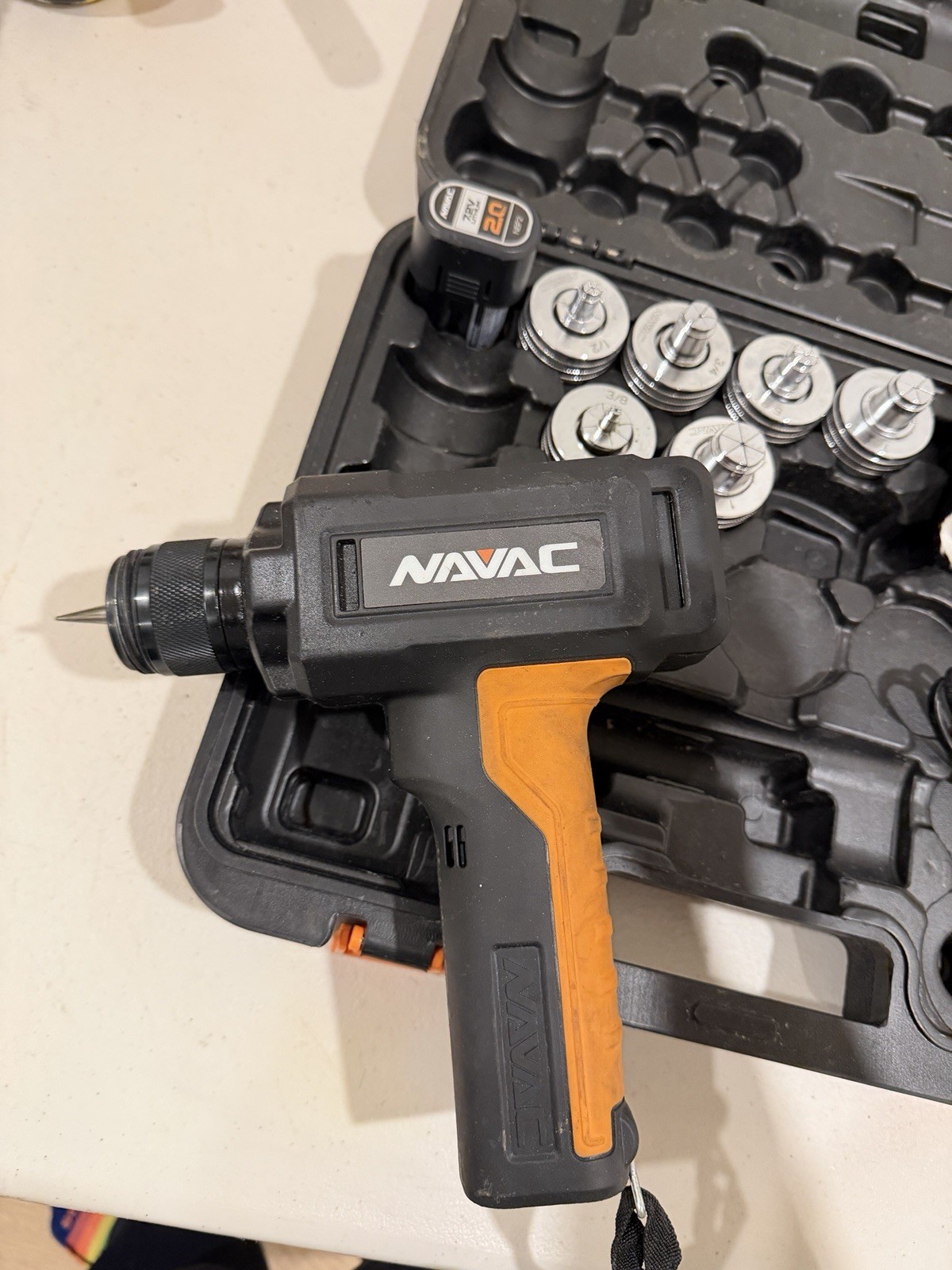 NAVAC NTE11L BreakFree Power Tube Expander-used