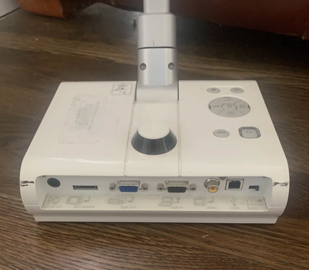 Elmo TT-02RX Document Camera Presenter Auto Focus 5.2x Optical Zoom