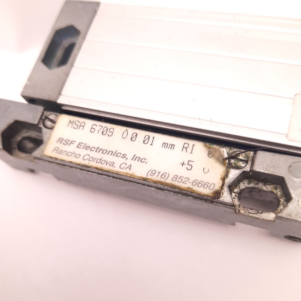 RSF Elektronik MSA6709 ML620 Linear Scale Encoder, 0.25um, 0.01mm Pitch, 5V