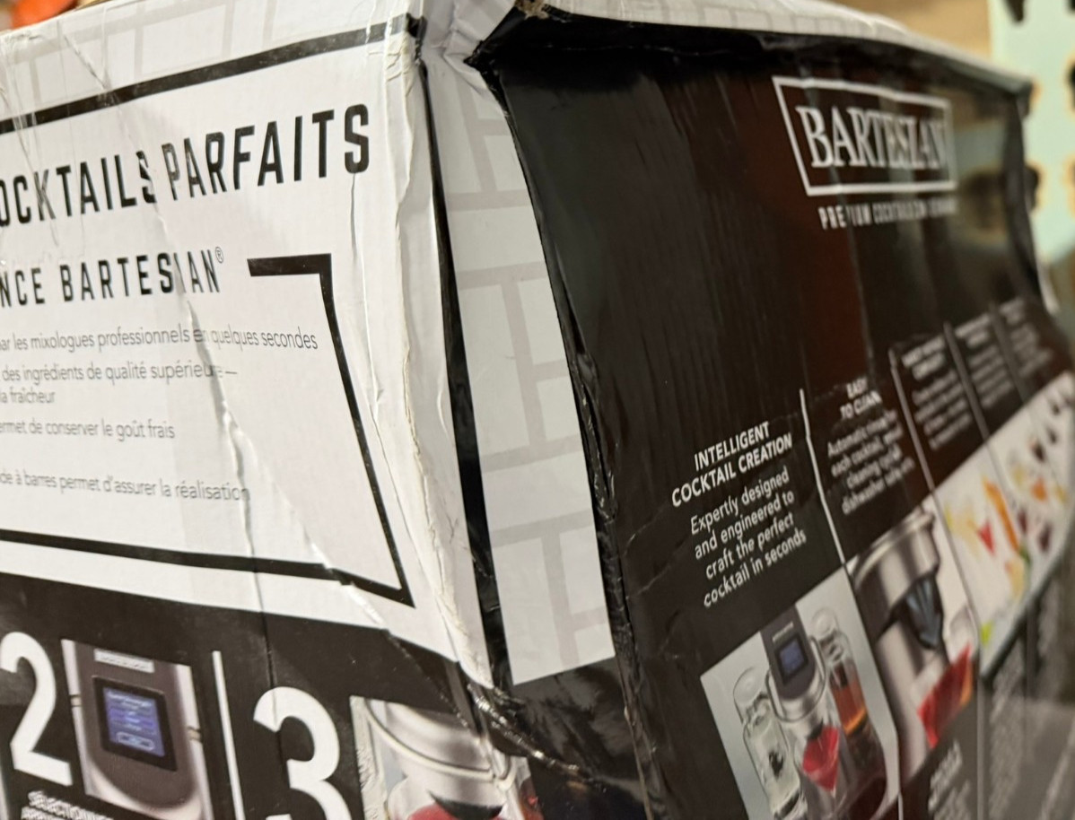 Bartesian Professional Cocktail Machine 55306 Brand New Damaged Box