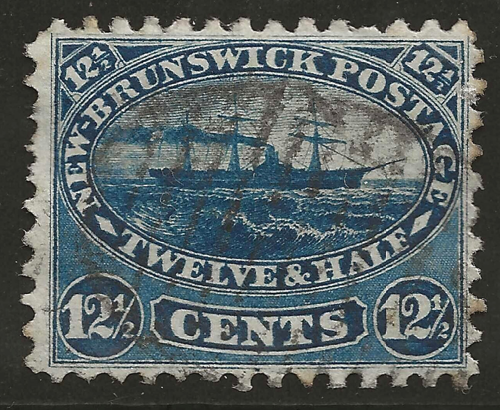 NEW BRUNSWICK #10 - used, VF