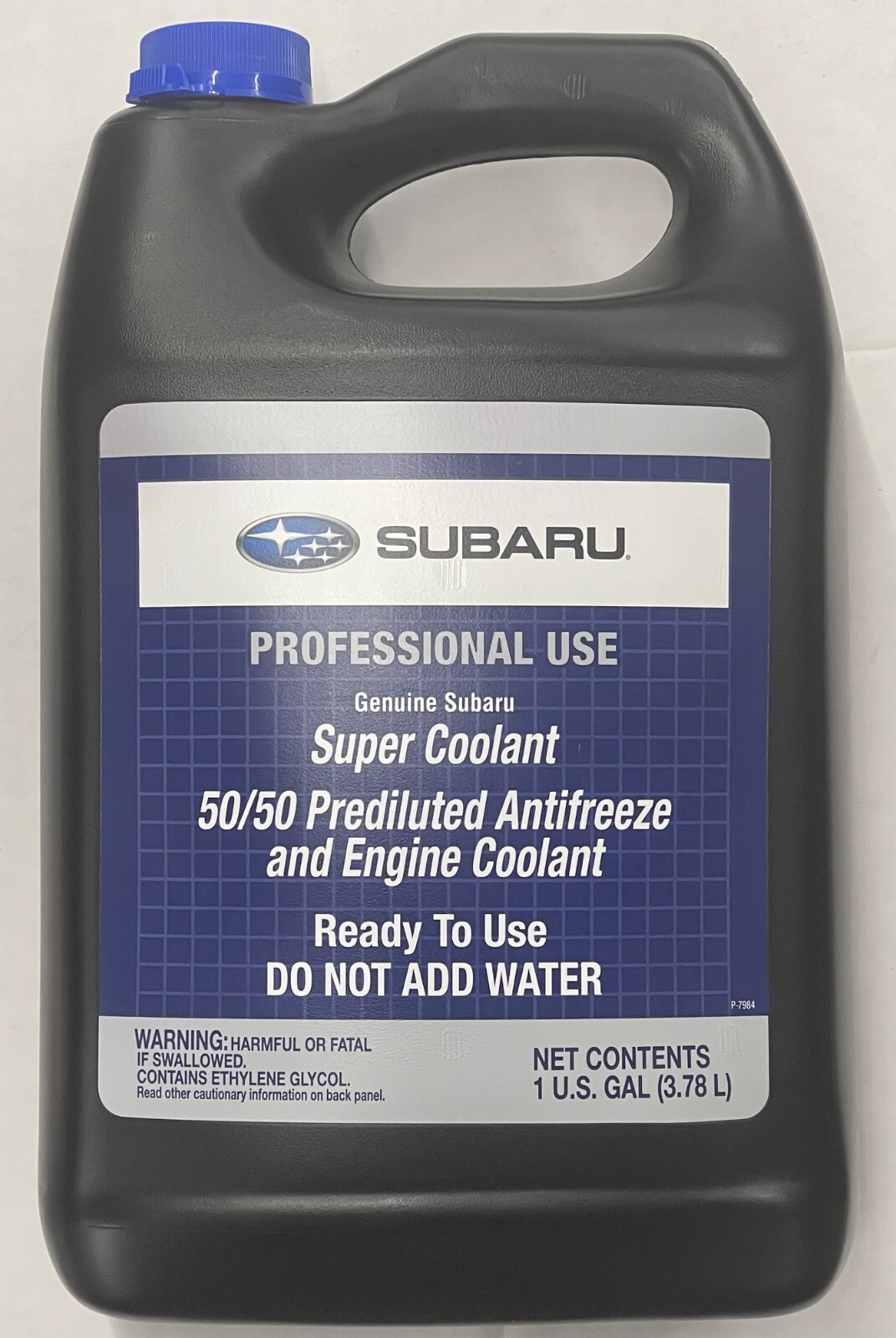 Genuine OEM Subaru Super Coolant Prediluted SOA868V9272 1 Gallon Pre Mixed