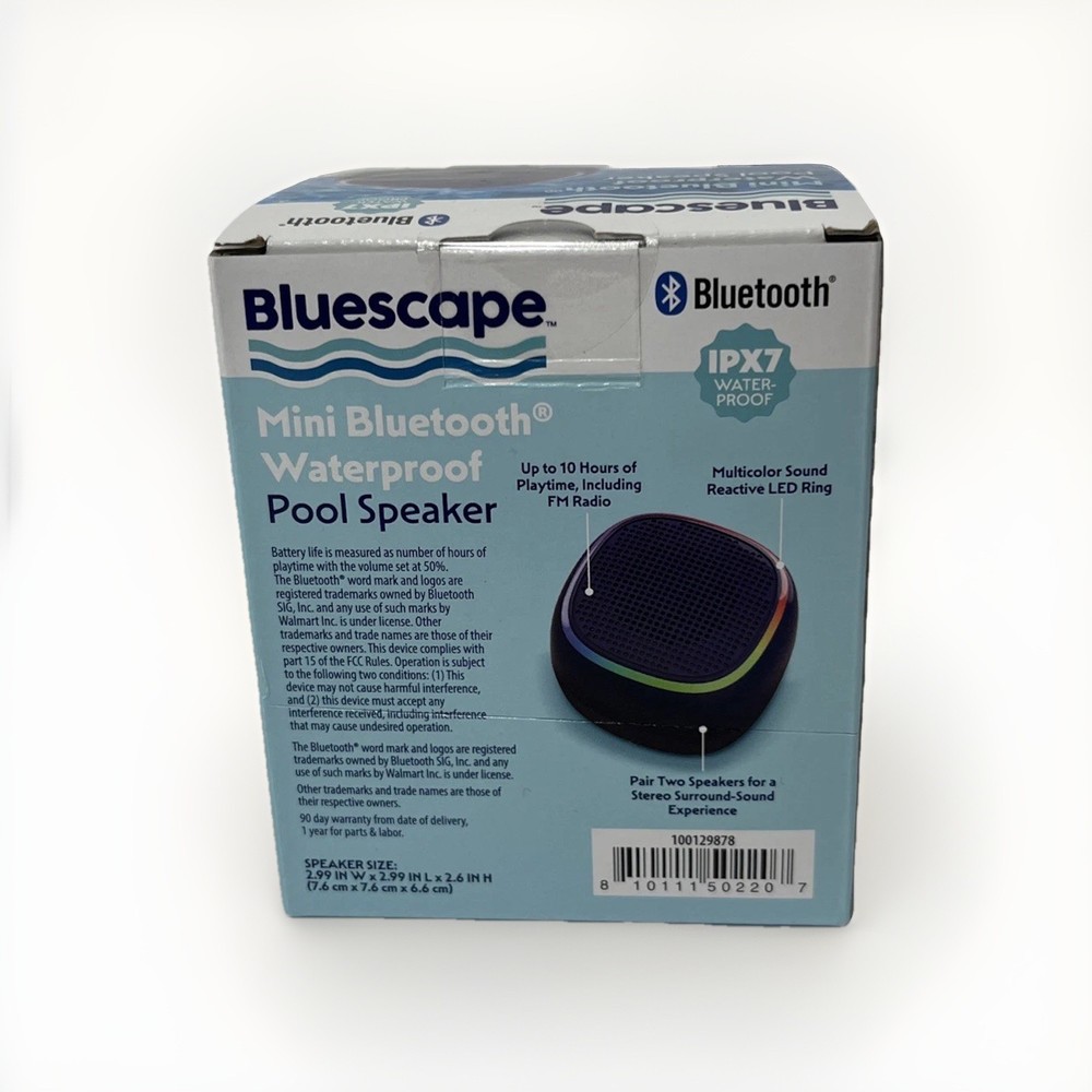 Blue scape Mini Bluetooth Waterproof Pool Speaker