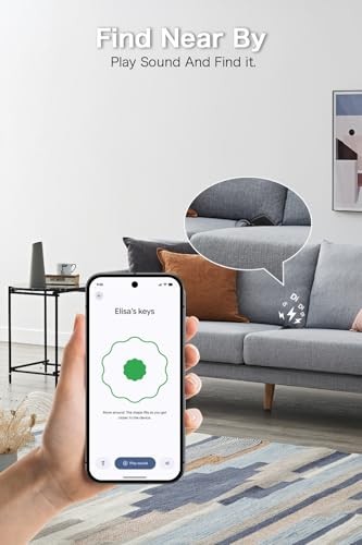 4 Pack Android Compatible Smart Tracker Tags - Tracker Tags for Android Phones
