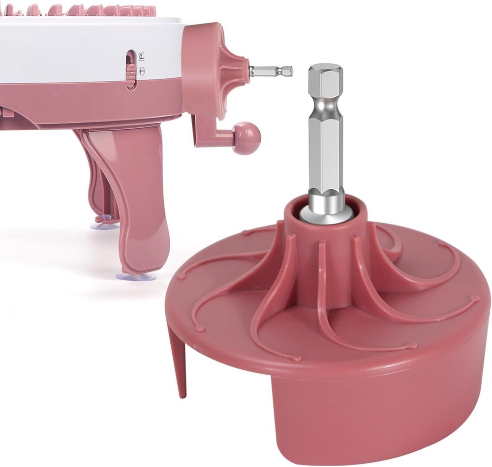 Electric Knitting Machine Adapter with Hex Bit - Effortless Knitting Essential