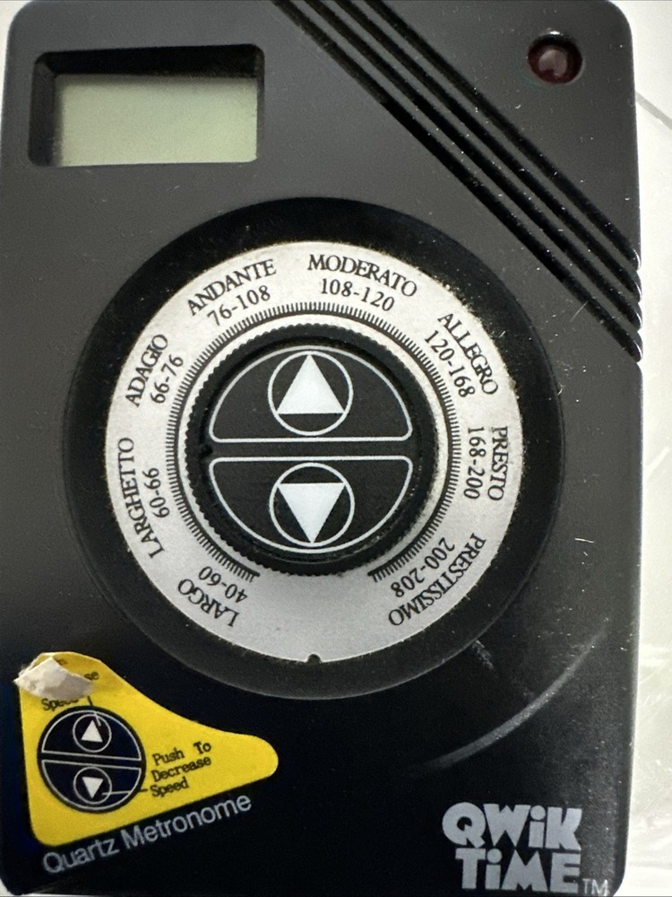 Qwik Time Electronic Quartz Metronome
